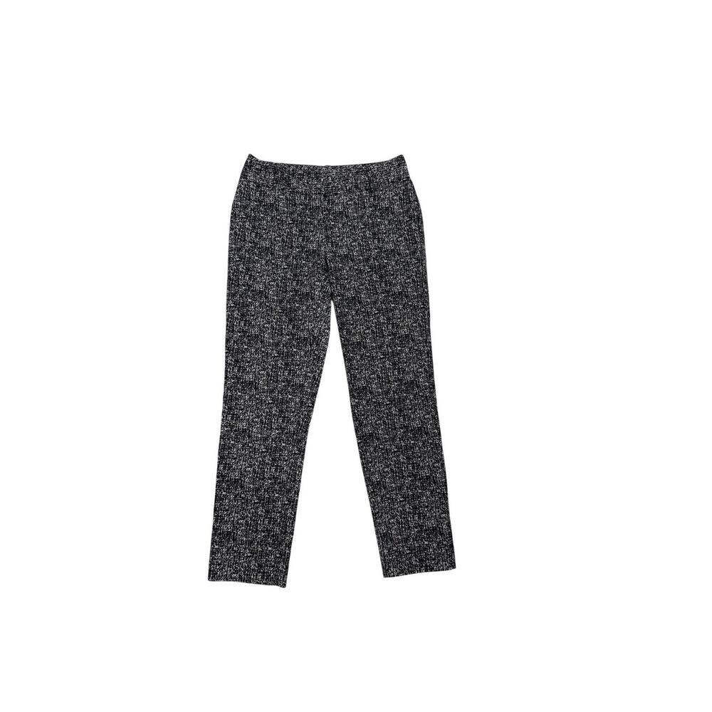 WHBM White House Black Market Slim Ankle Jacquard Stretch Dress Pants Size 0